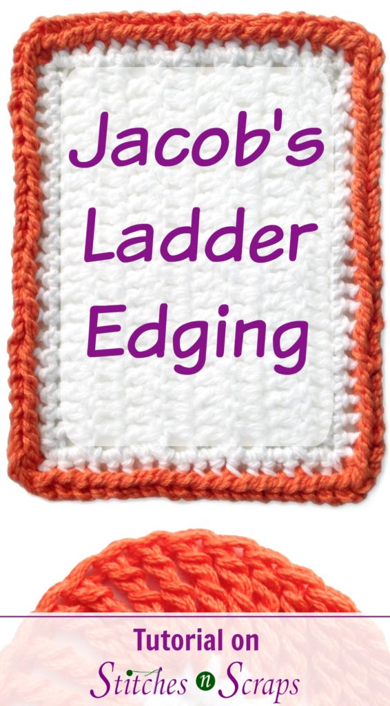 Jacob's Ladder Edging - Tutorial on Stitches n Scraps