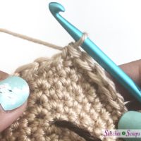 Continue - Chocolate Chip Cookie - a free crochet pattern on StitchesnScraps