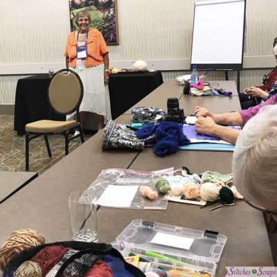 Class with Pauline Turner - CGOA Chain Link Conference 2018 - Stitches n Scraps