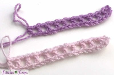 Layers of mesh - Intermeshing Crochet Basics on StitchesnScraps