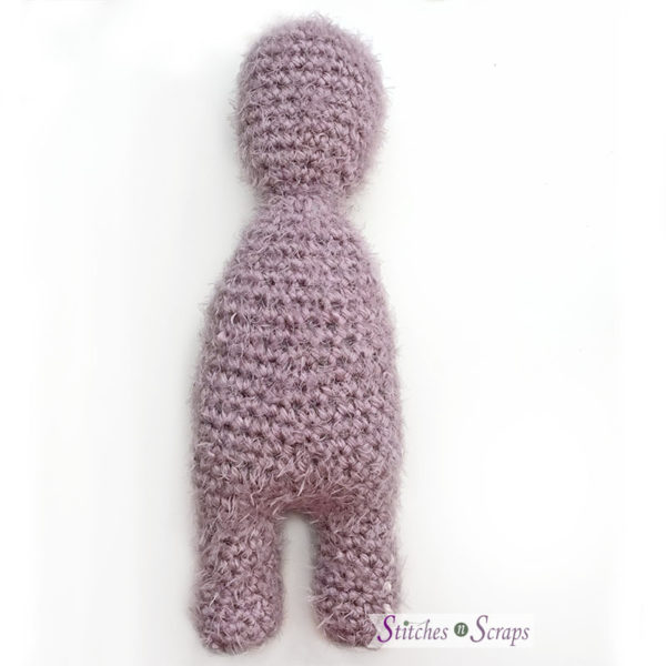 Body - Tulip the Bunny Rabbit - a free crochet pattern on Stitches n Scraps