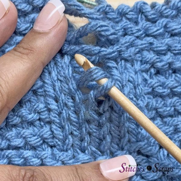 Fix a knit stitch