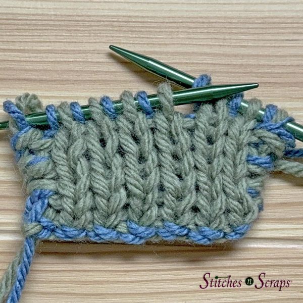 Double knit swatch