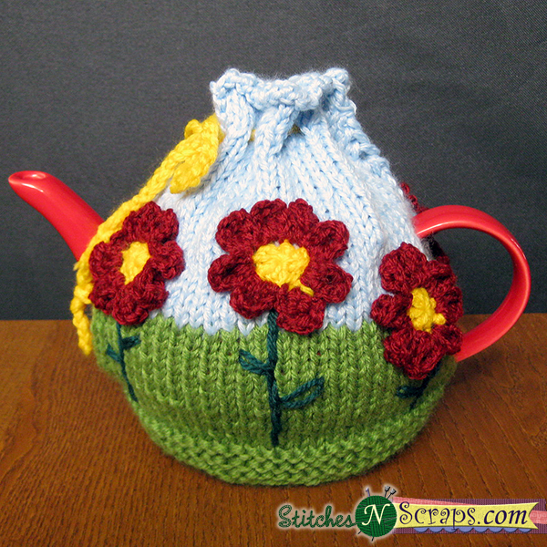 Finished May cozy for the Tea Cozy Tuesday make along
