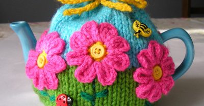 Flower Garden Tea Cozy by Jenny Stacey