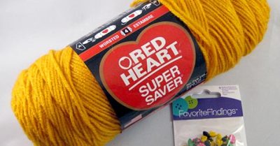 supplies for July tea cozy