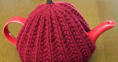 September tea cozy - first try.