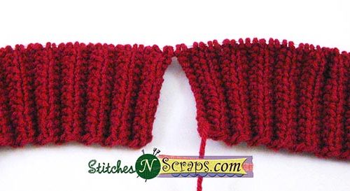 Tea Cozy Tuesday September KAL progress - ribbing