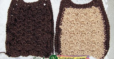 Tea Cozy Tuesday October CAL progress - Front and back pieces