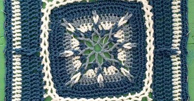 Week 7 square for Jake's Blankie CAL