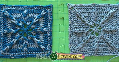 Week 6 squares for Jake's Blankie