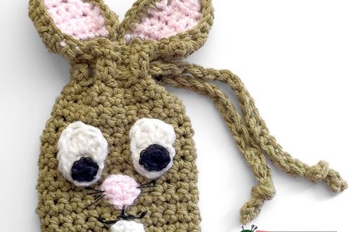 Bunny Bag - a free pattern on Stitches'N'Scraps.com