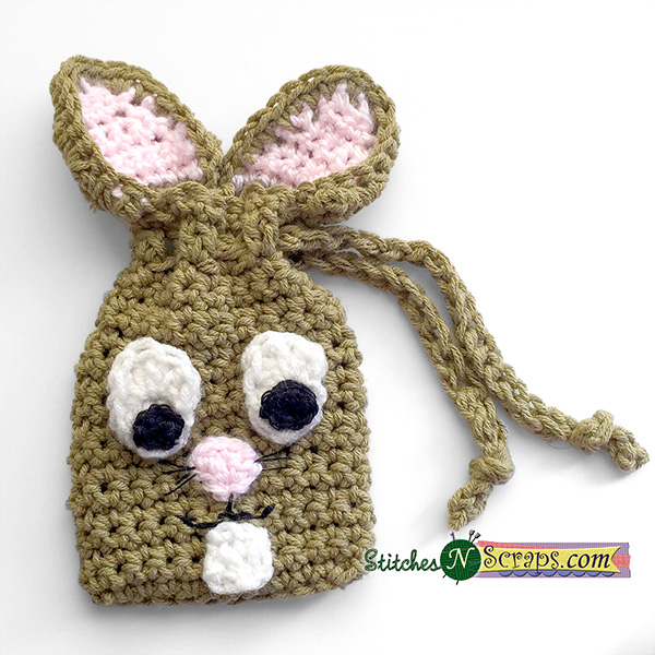 Bunny Bag - a free pattern on Stitches'N'Scraps.com