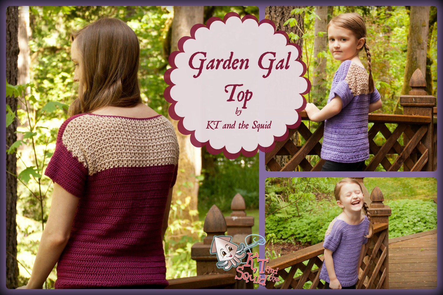 Garden Gal Top by KT & the Squid