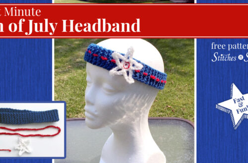 Last Minute 4th of July Headband