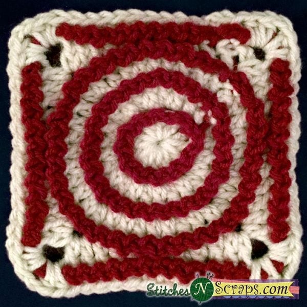 Merry Go Round blanket square