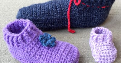 Non-stop slippers - available in 9 sizes!