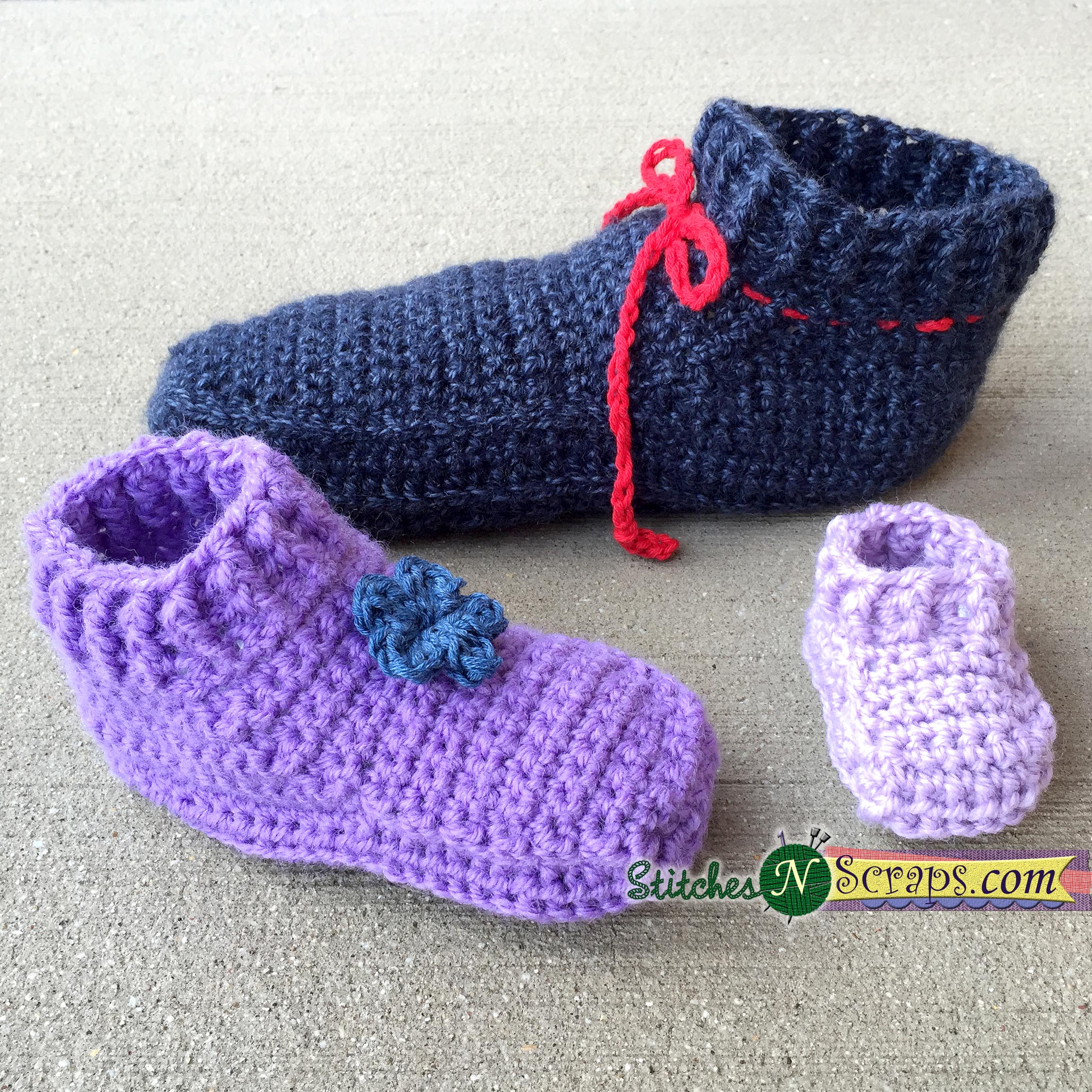 Non-stop slippers - available in 9 sizes!