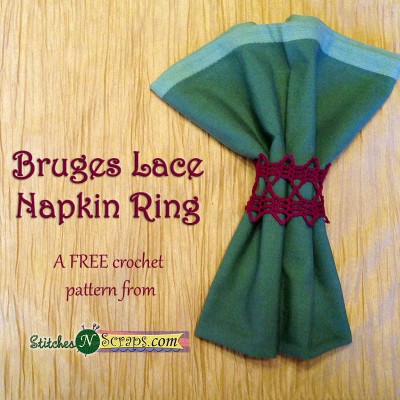 Bruges Lace Napkin Ring