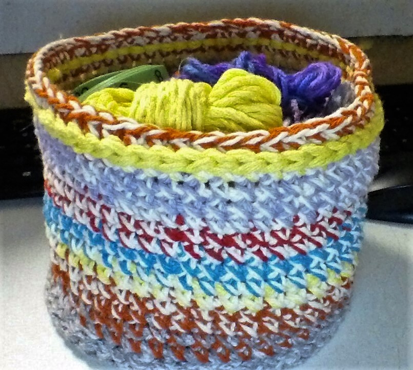 Odds & Ends Basket - Kat's Crochet Creations