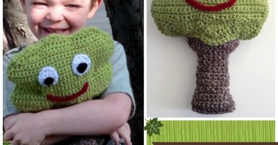 Hugging Tree - a free crochet pattern on StitchesNScraps.com