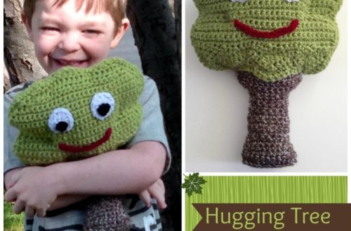 Hugging Tree - a free crochet pattern on StitchesNScraps.com