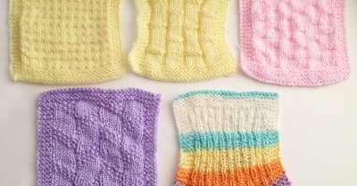 Squares 16-20 - the Anthology Blanket by the Underground Crafter on StitchesNScraps.com