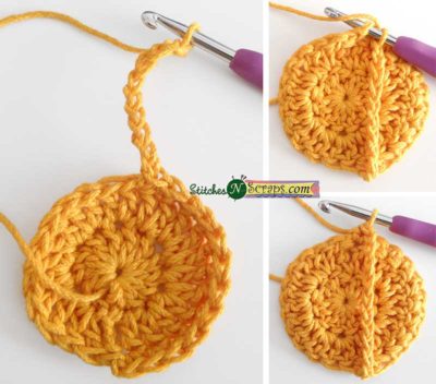 Starting Strap - Caterpillar Scrubby Set - A free crochet pattern on StitchesNScraps.com
