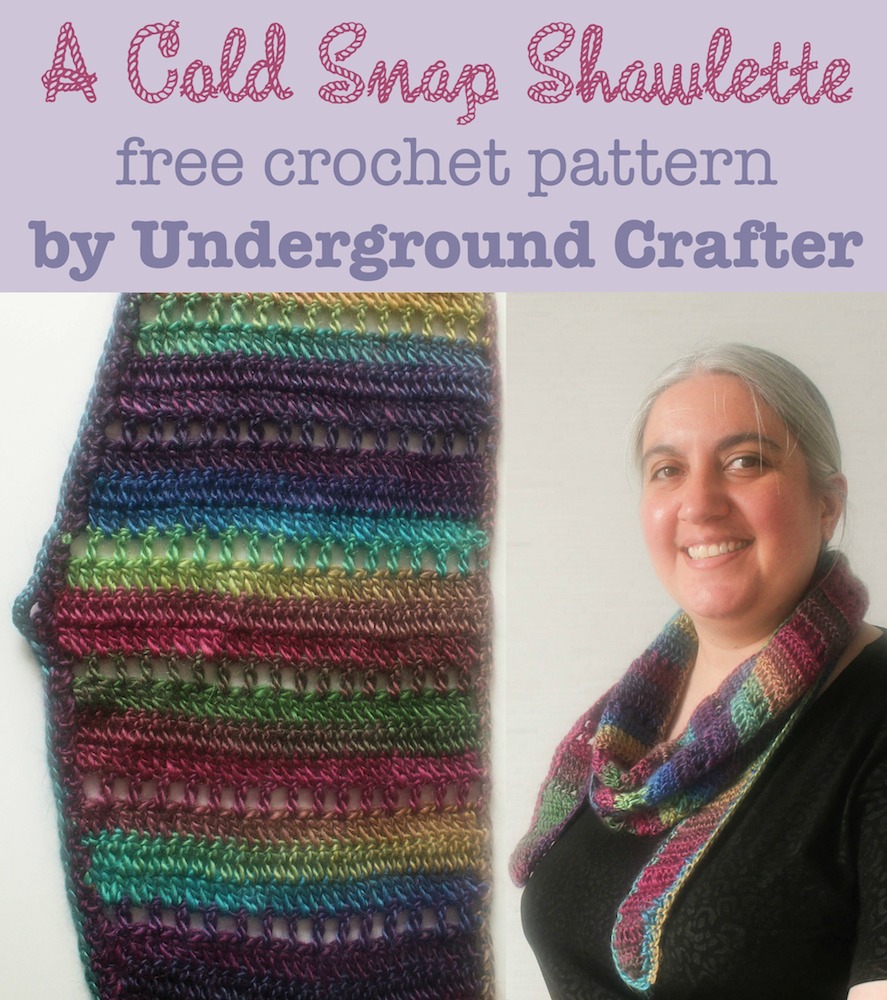 A Cold Snap Shawlette by Marie Segares