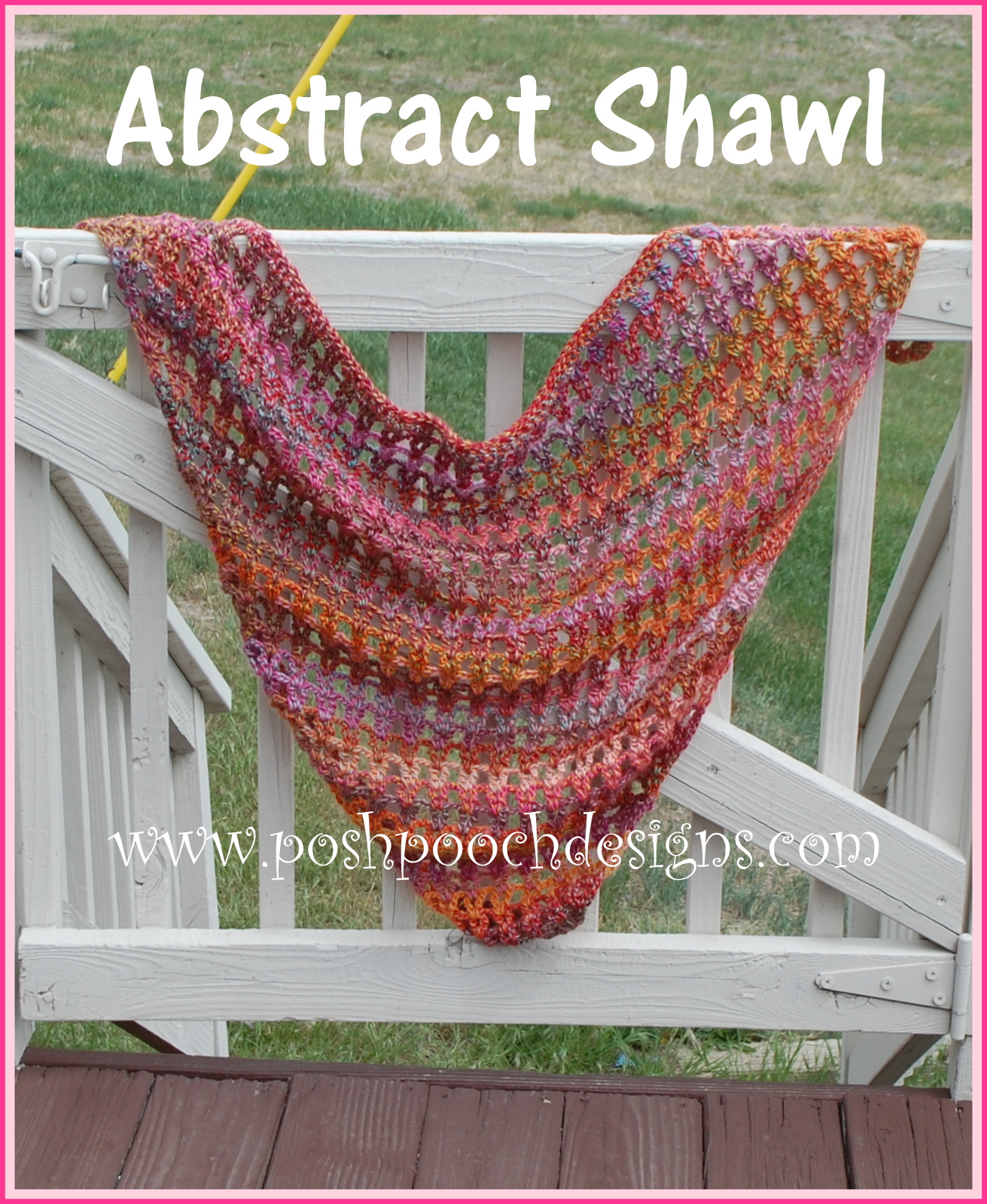 Abstract Shawl by Posh Pooch Designs