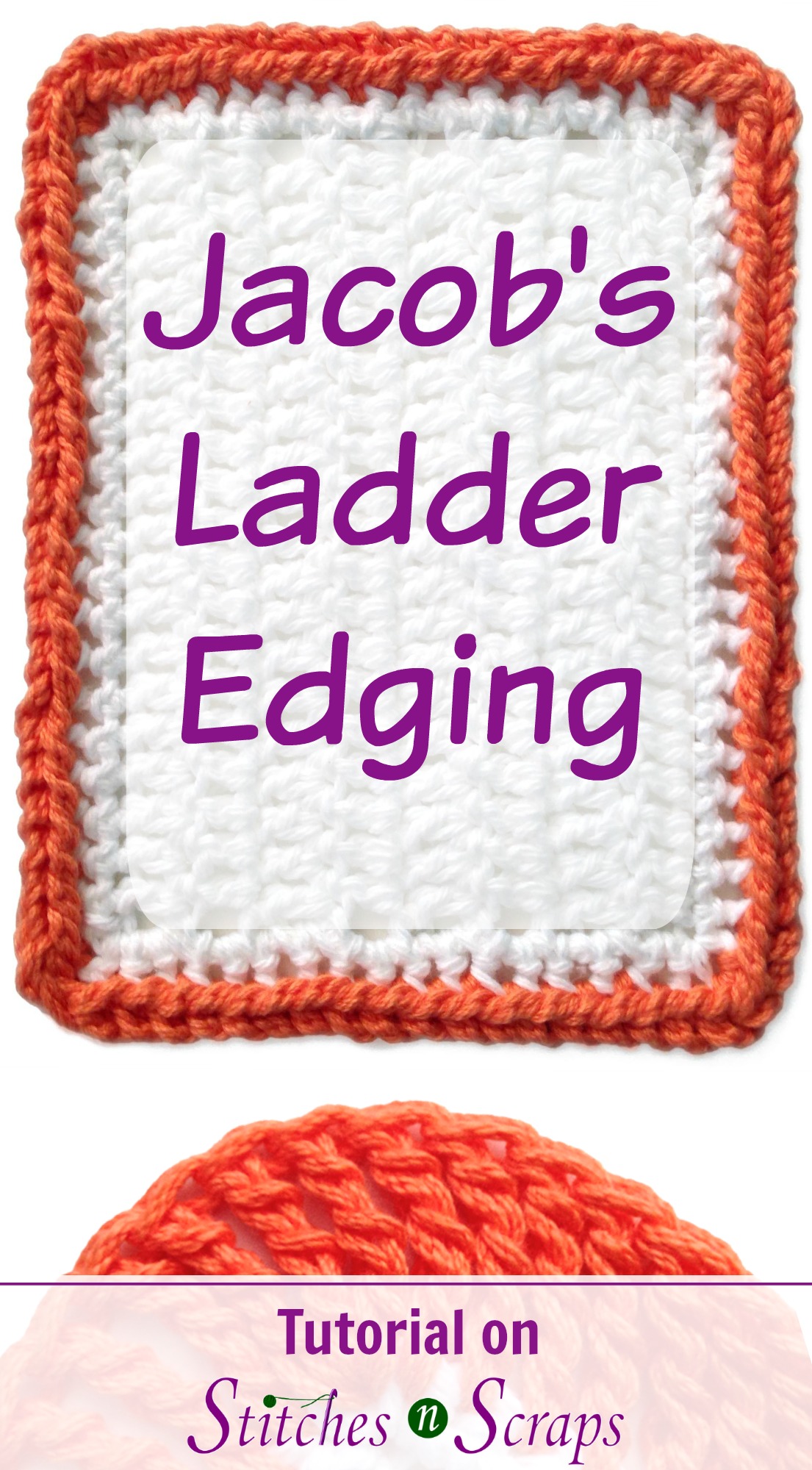 Jacob's Ladder Edging - Tutorial on Stitches n Scraps