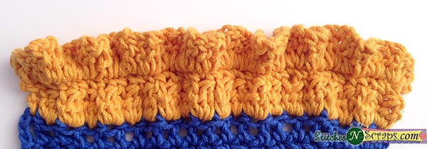 Multi-tiered stitch ruffle - Edgings - StitchesNScraps.com