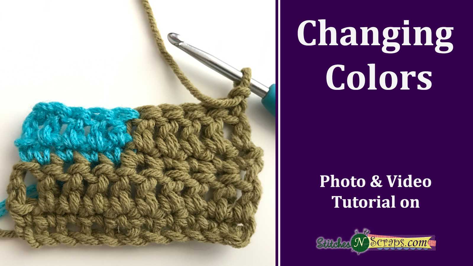 Tutorial - Changing Colors - Stitches n Scraps