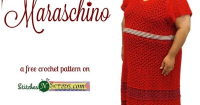 Maraschino - a free crochet pattern on StitchesNScraps.com