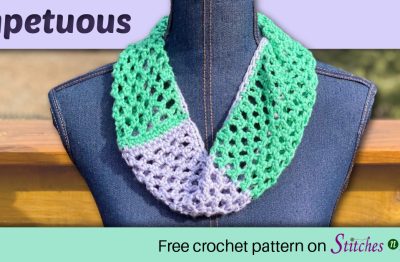 Impetuous Easy Crochet Cowl Pattern