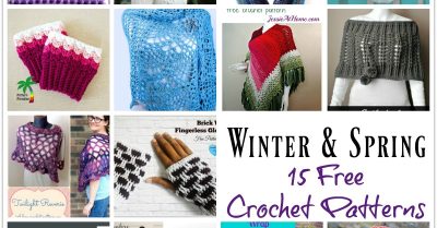 Winter and Spring Round Up - a guest post on StitchesNScraps.com