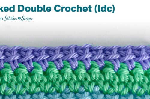 Linked Double Crochet Tutorial