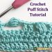 Puff Stitch tutorial on StitchesNScraps.com