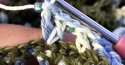 Setting a Bead - StitchesNScraps.com