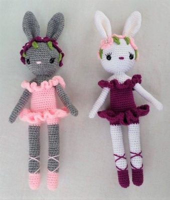 Ballerina Bunny Charlotte made by Haekelfieber - most clicked in Scrappy Stitchers Link party #28!
