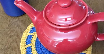 Reinventing the Wheel - A free crochet pattern on StitchesNScraps.com