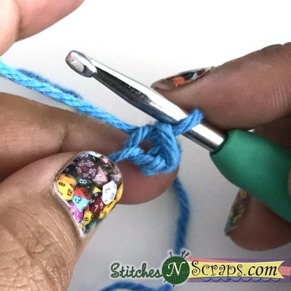 First stitch - fsl st tutorial