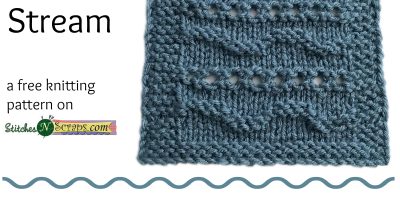 Eyelets in the Stream - StitchesNScraps.com