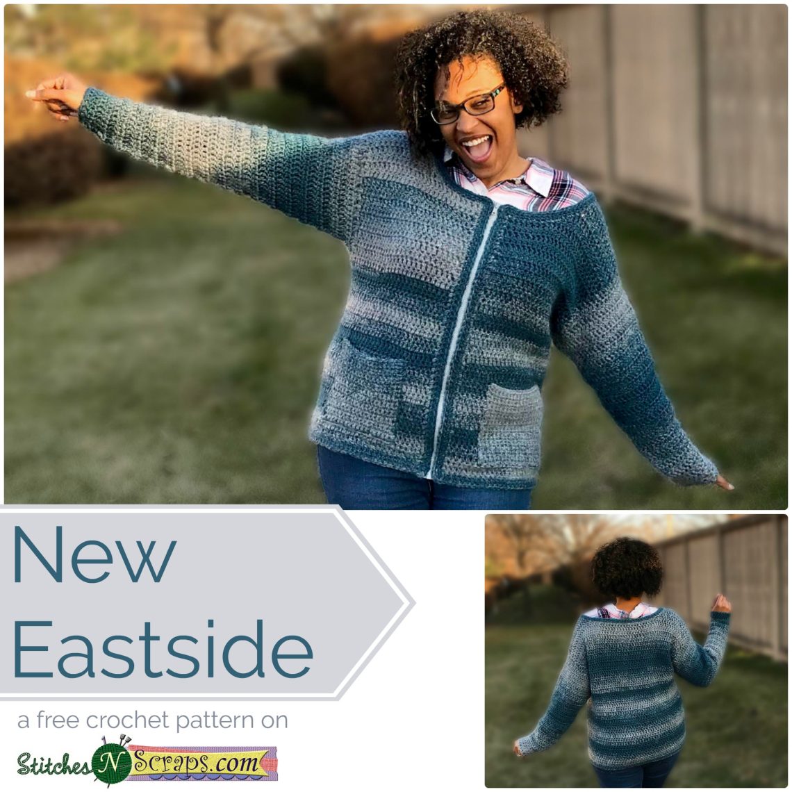 New Eastside - a free crochet pattern on StitchesNScraps.com