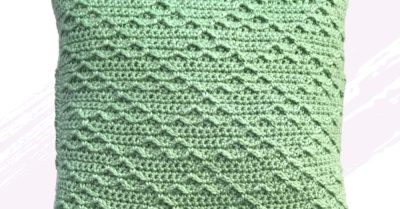 Tryst crochet pillow pattern on Stitches n Scraps