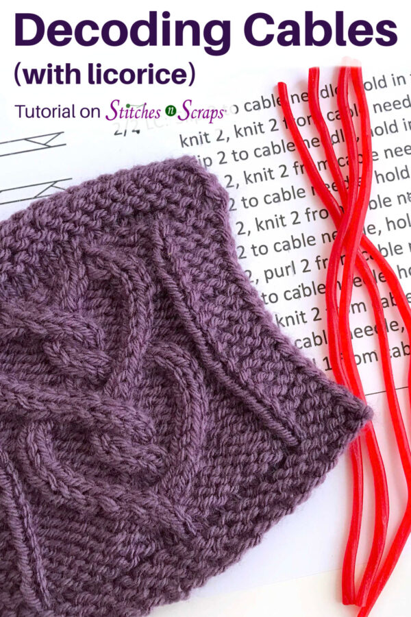 Decoding Knit Cables Tutorial