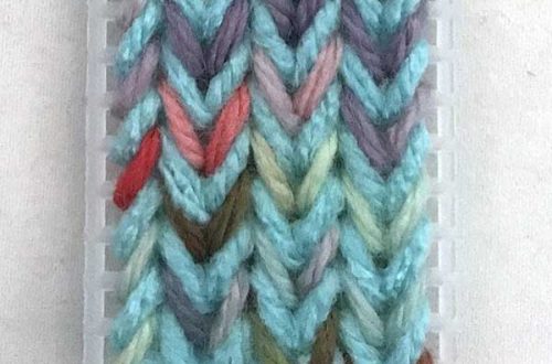 Needlepoint "knit" stitches - Stitches n Scraps.com