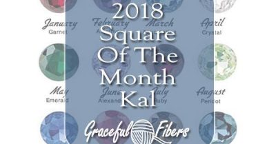 Most clicked in Scrappy Stitchers #38 - 2018 Square of the Month KAL from Graceful Fibers