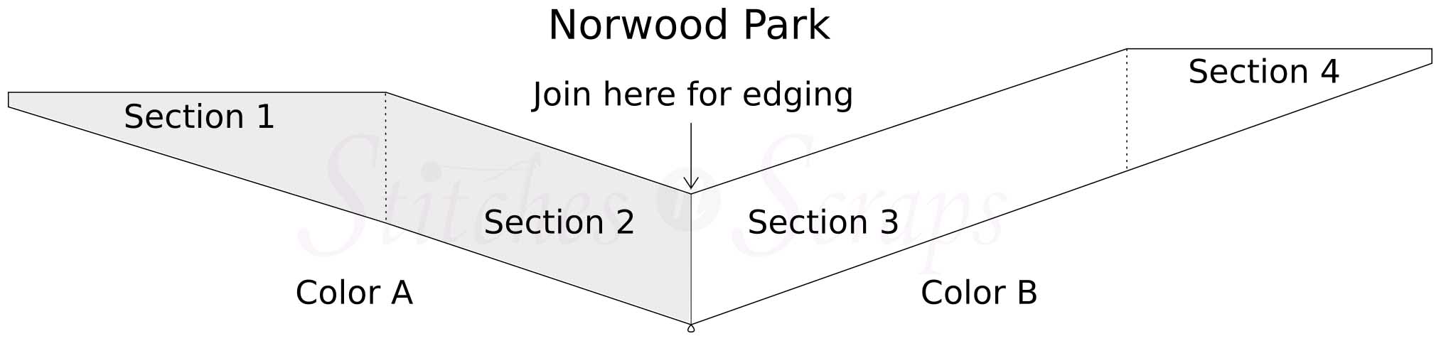 Norwood Park - A free crochet pattern on Stitches n Scraps