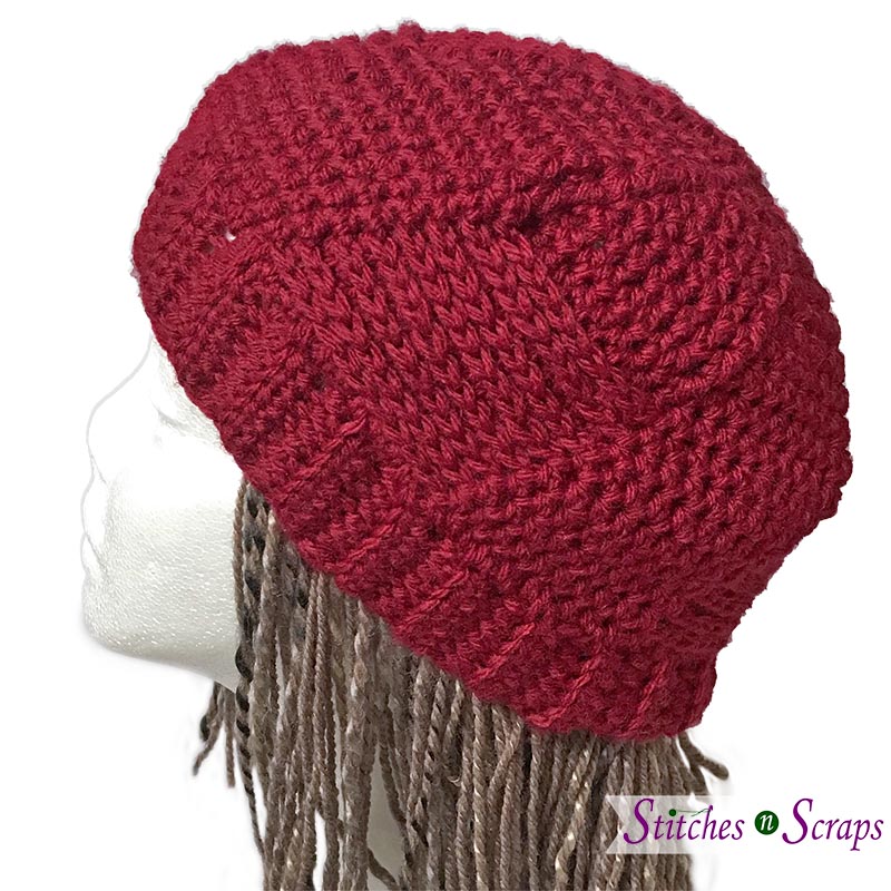 Side View - Tesseract - a free crochet pattern on Stitches n Scraps